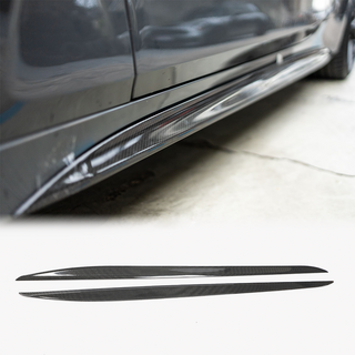 Extensii praguri V2 (pentru G22/G23 M-Sport, Carbon) BMW 4 Series G22/23/26 2020- foto 1