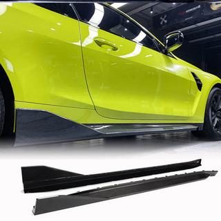 Extensii Praguri V1 (pentru G82/G83, Carbon) BMW 4 Series G22/23/26 2020- foto 1