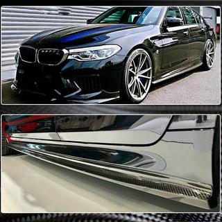 Extensii praguri laterale V2 (pentru M-Sport/M5, carbon) BMW Seria 5 G30/G31 2017–2023 foto 4