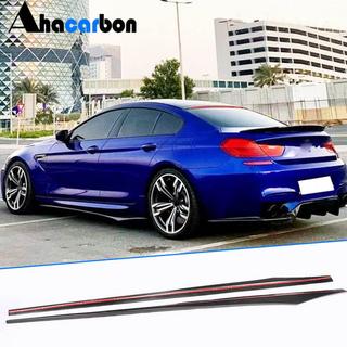 Extensii praguri V1 (pentru F06 M-Sport, Carbon) BMW 6 Series F12/F13/F06 2011-2018 foto 1
