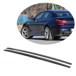 Extensii praguri V2 (pentru F06 M-Sport, Carbon) BMW 6 Series F12/F13/F06 2011-2018 foto 1