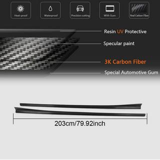 Extensii praguri laterale (pentru G14/G15 M-Sport, Carbon) BMW 8 Series G14/G15/G16 2018- foto 4