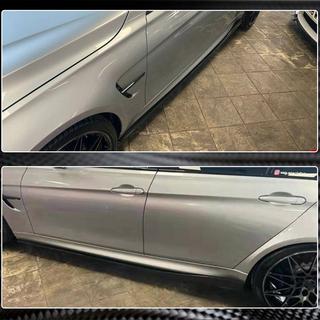 Extensii praguri V2 (pentru F82/F83, Carbon) BMW 4 Series F32/F33/F36 2012-2020 foto 4