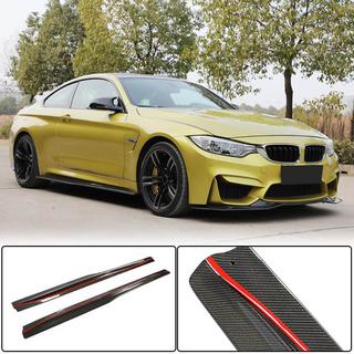 Extensii praguri V3 (pentru F82/F83, Carbon) BMW 4 Series F32/F33/F36 2012-2020 foto 1