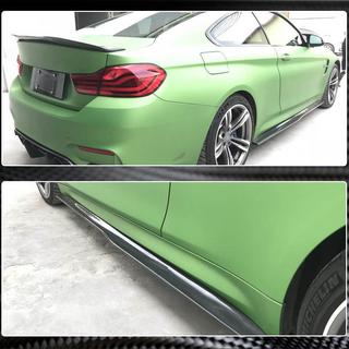 Extensii praguri V3 (pentru F82/F83, Carbon) BMW 4 Series F32/F33/F36 2012-2020 foto 4