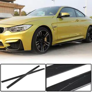 Extensii praguri V5 (pentru F82/F83, Carbon) foto 1