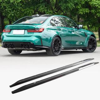 Extensii praguri V3 (pentru G80, Carbon) BMW 3 Series G20/G21 2018- foto 1