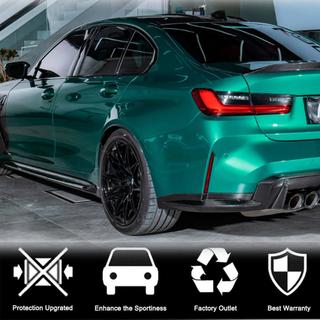 Extensii praguri V4 (pentru G80, Carbon) BMW 3 Series G20/G21 2018- foto 2