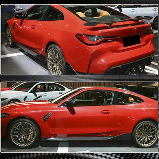 Extensii praguri V2 (pentru G82/G83, Carbon) BMW 4 Series G22/23/26 2020- foto 4