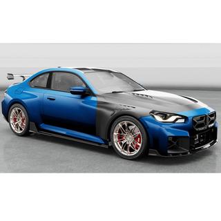 Extensii praguri V1 (pentru G87, Carbon) BMW 2 Series G42 2021- foto 4