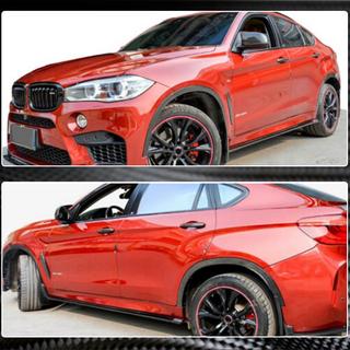 Protectii praguri (pentru F85, Carbon) BMW X5 F15 2013-2018 foto 4