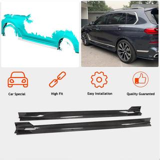 Extensii praguri laterale (pentru M-Sport, Carbon) BMW X7 G07 2019- foto 3