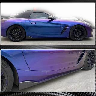 Extensii praguri laterale (pentru M-Sport, Carbon) BMW Z4 (G29) 2018- foto 4
