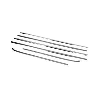 Ornamente exterioare geamuri inox (6 buc) SsangYong Kyron 2005-2014 foto 3