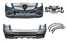 Mercedes GLE/ML class W166 2011-2018 Kit caroserie GLE63 AMG (cu bara spate) foto 2