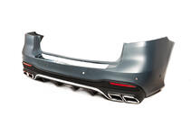 Mercedes GLE/ML class W166 2011-2018 Kit caroserie GLE63 AMG (cu bara spate) foto 6