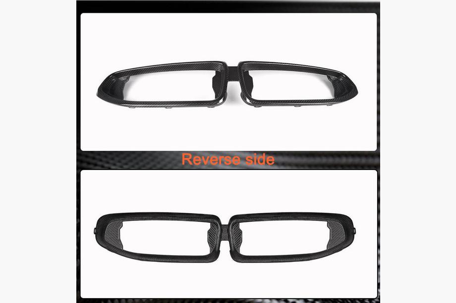 BMW 2 Series G42 2021- Rama grila (pentru M-Sport, carbon) Foto 4