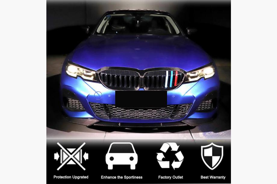 BMW 3 Series G20/G21 2018- Rama grila (2018-2022, Carbon) Foto 3