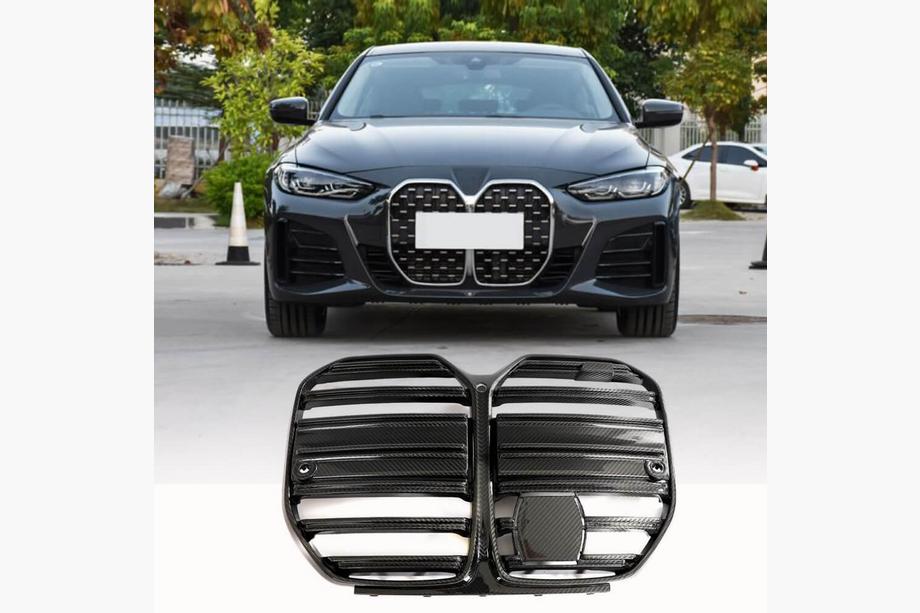 BMW 4 Series G22/23/26 2020- Grila V5 (pentru G82/G83, Carbon) Image