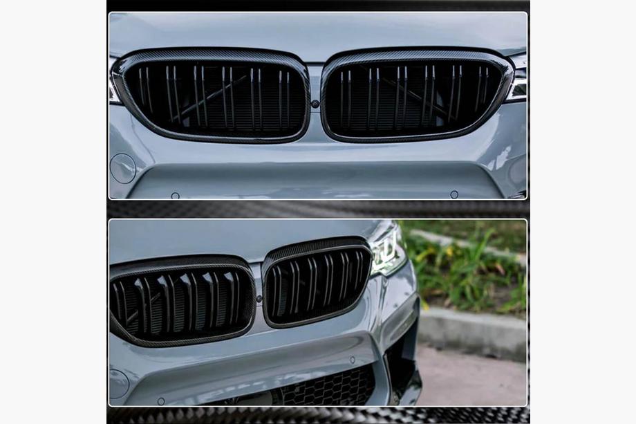 BMW Seria 5 G30/G31 2017–2023 Rama Grila (2017-2020, Carbon) Foto 3