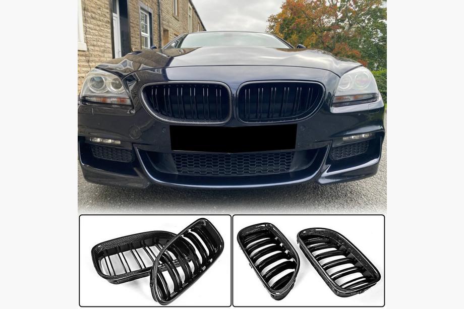 BMW 6 Series F12/F13/F06 2011-2018 Grile M-Look (Carbon) Image