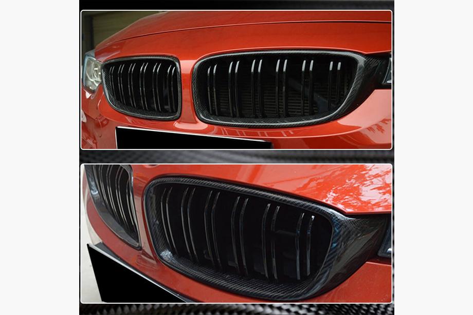 BMW 3 Series F30/F31 2012-2019 Rama grila (pentru F80, carbon) Foto 4
