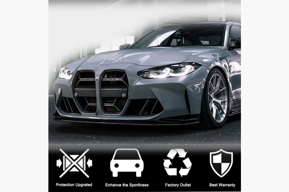 BMW 4 Series G22/23/26 2020- Grila V1 (pentru G82/G83, Carbon) Foto 4