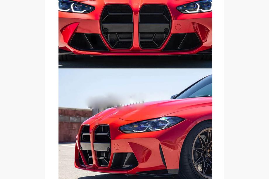 BMW 4 Series G22/23/26 2020- Grile ABS V4 (pentru G82/G83 2021+) Foto 2