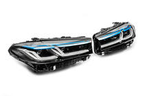 BMW Seria 5 G30/G31 2017–2023 Faruri fata Full LED Laser facelift (inlocuire bara) foto 4
