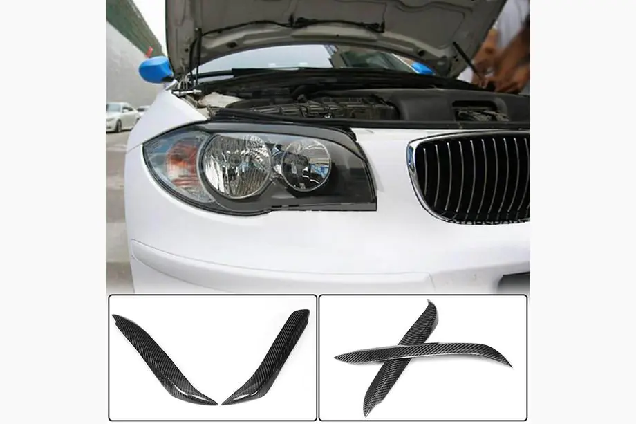 BMW 1 Series E81/E82/E87/E88 2004-2011 Sprancene faruri (Carbon) Image