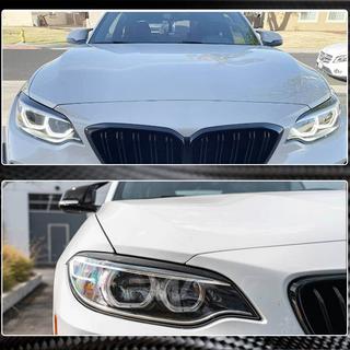 Sprancene faruri (Carbon) BMW 2 Series F22/F23 2014-2021 foto 4