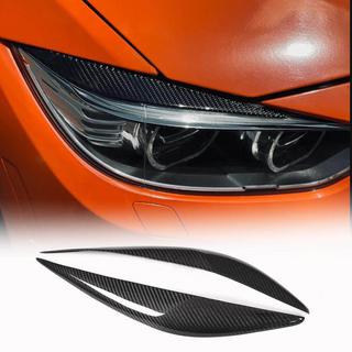 Sprancene faruri V1 (pentru F30, Carbon) BMW 3 Series F30/F31 2012-2019 foto 1