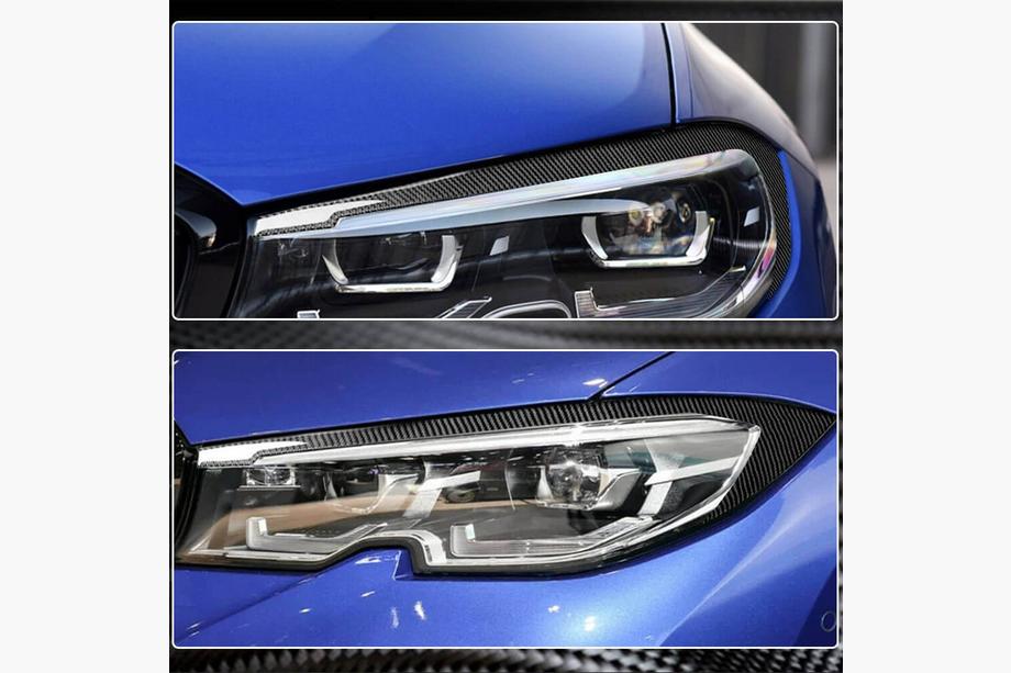 BMW 3 Series G20/G21 2018- Sprancene Faruri (2018-2022, Carbon) Foto 5