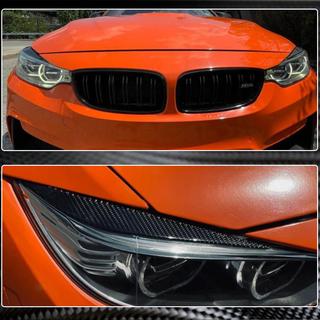 Pleope faruri V1 (pentru F80, Carbon) BMW 3 Series F30/F31 2012-2019 foto 3
