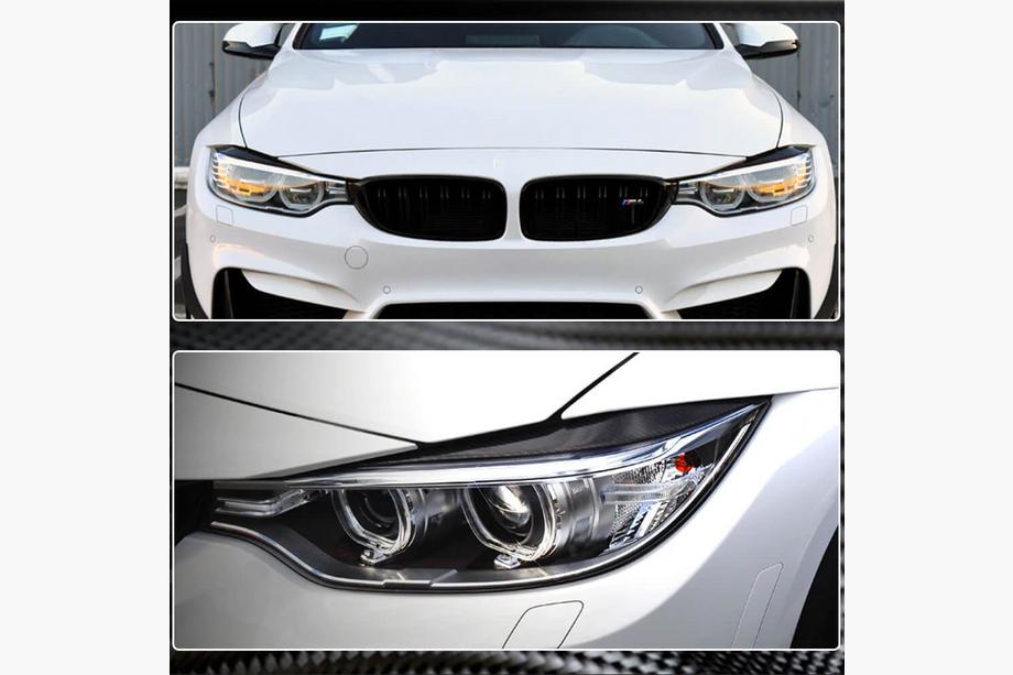 BMW 4 Series F32/F33/F36 2012-2020 Sprancene faruri V1 (Carbon) Foto 4