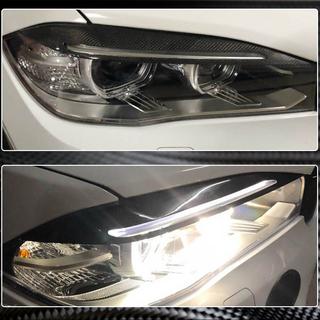 Sprancene Faruri Carbon V1 BMW X6 F16 2014-2019 foto 3