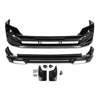 Protectii bara fata si spate Luxury (2013-2017) Toyota Land Cruiser Prado 150 2009-2023 foto 3