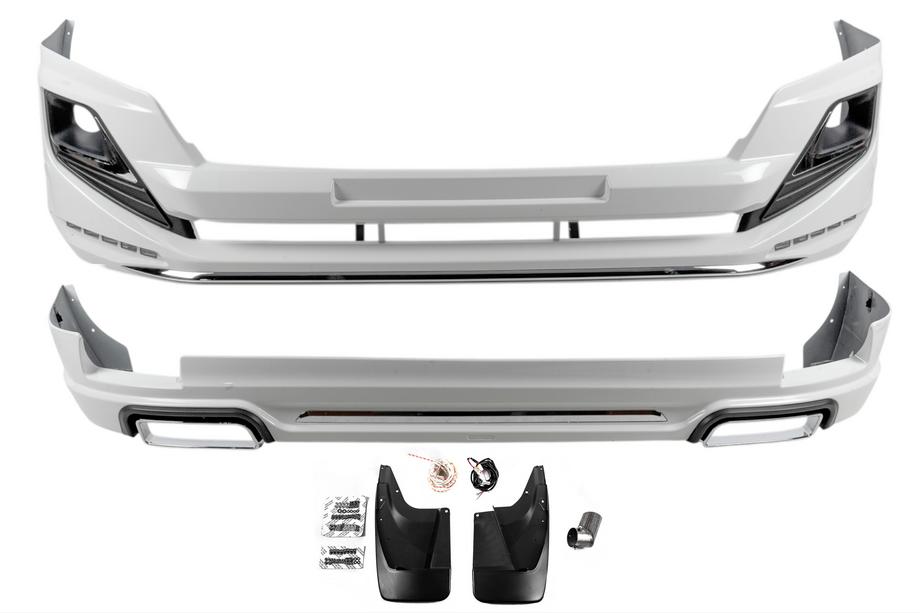Toyota Land Cruiser Prado 150 2009-2023 Protectii bara fata si spate Luxury (2013-2017) Foto 2