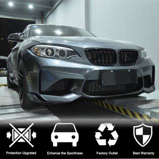 Flap extensii bara fata (pentru F87 M2/M2C, Carbon) BMW 2 Series F22/F23 2014-2021 foto 3