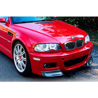 Flap extensii bara fata (pentru M3, Carbon) foto 1