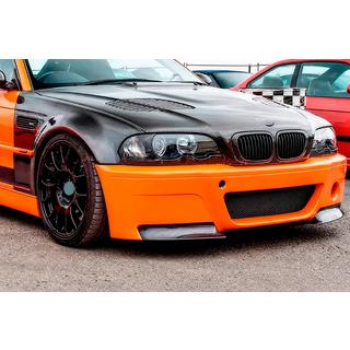 Flap extensii bara fata (pentru M3, Carbon) foto 2