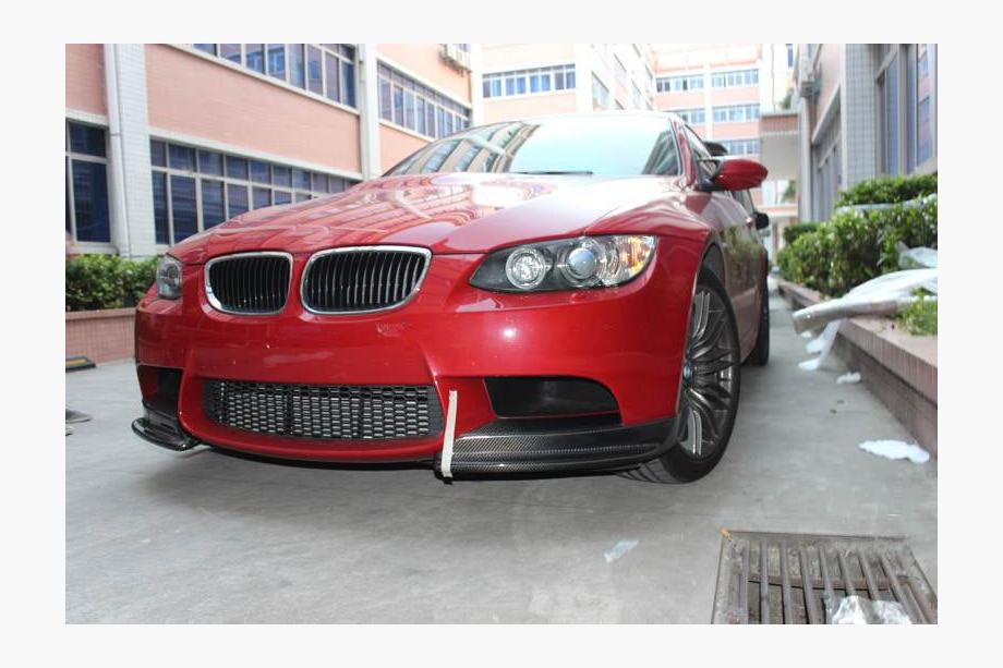 BMW 3 Series E90/E91 2005-2011 Flap extensii bara fata (pentru E90 2008-2011 Base, Carbon) Foto 3