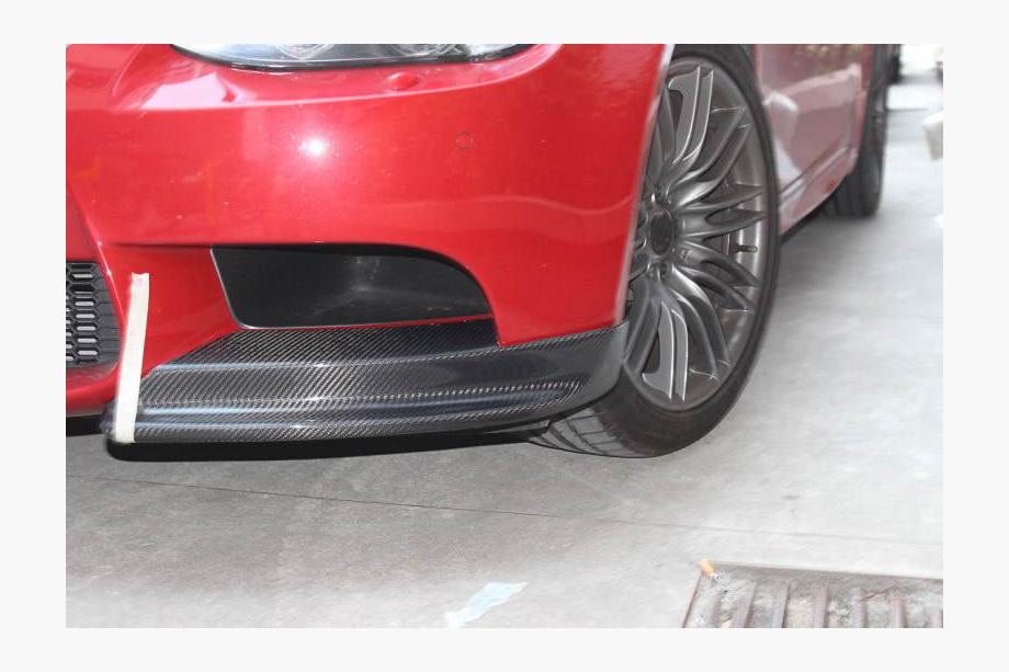BMW 3 Series E90/E91 2005-2011 Flap extensii bara fata (pentru E90 2008-2011 Base, Carbon) Foto 5