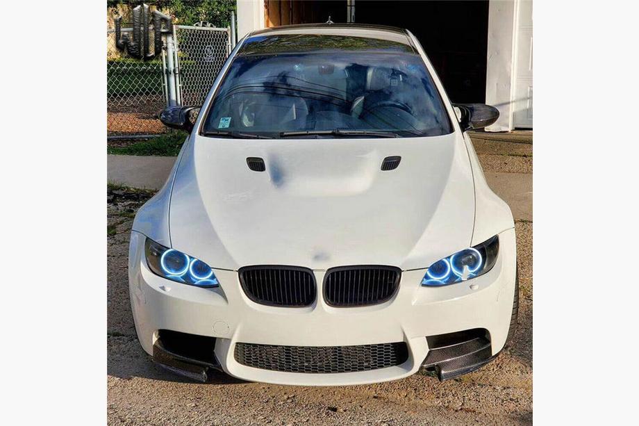 BMW 3 Series E92/E93 2006–2013 Extensii Flap Bara Fata Carbon (pentru M3, Carbon) Foto 2