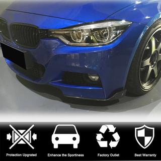 Flap extensii bara fata (pentru F30 M-Sport, Carbon) BMW 3 Series F30/F31 2012-2019 foto 3