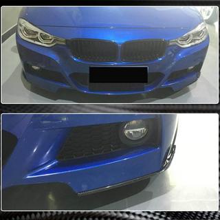 Flap extensii bara fata (pentru F30 M-Sport, Carbon) BMW 3 Series F30/F31 2012-2019 foto 4