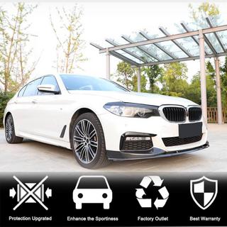 Flap V2 pentru Bara Fata M-Sport 2017-2020 Carbon BMW Seria 5 G30/G31 2017–2023 foto 3