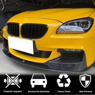 Lip spoiler fata Flap V2 pentru bara (pentru M-Sport, Carbon) BMW 6 Series F12/F13/F06 2011-2018 foto 2