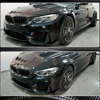 Lip bara fata Flap V2 (pentru F80, Carbon) BMW 3 Series F30/F31 2012-2019 foto 4