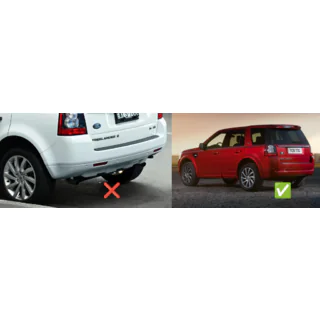 Aparatori noroi Premium originale (pentru Sport Edition, 4 buc) Land Rover Freelander II 2006–2014 foto 3